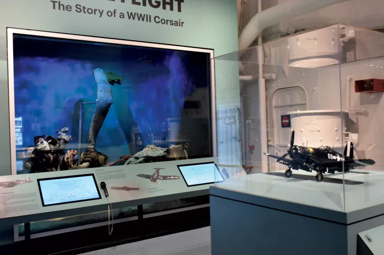 Corsair aircraft – Final Flight