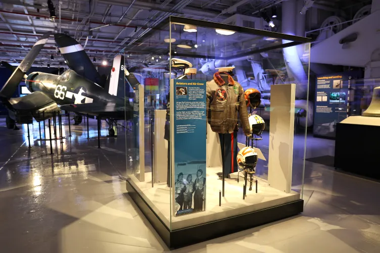 Never-before-seen artifacts and a newly-restored WWII FG-1D Corsair