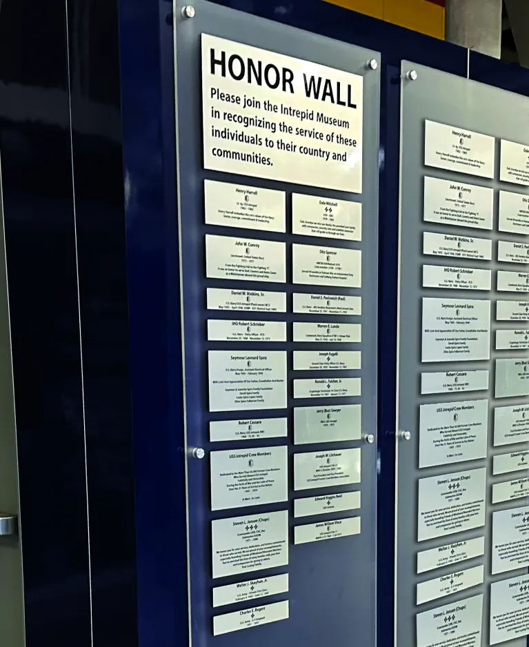 Honor Wall