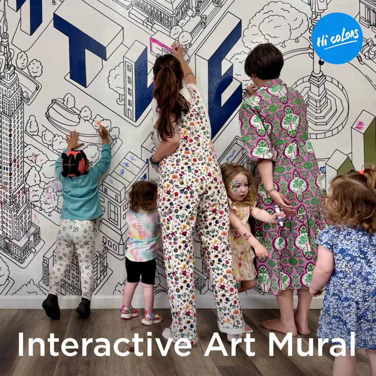 Hi Colors Interactive Art Mural