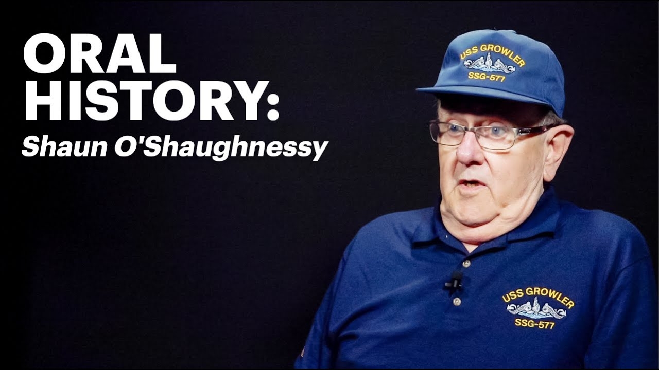 Embedded thumbnail for Oral History: Shaun O'Shaughnessy